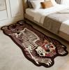 Creativity Bedroom Decor Irregular Shape Carpet Tiger Pattern Carpets for Living Room Anti Slip Cloakroom Floor Mat Washable Rug