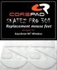 Corepad Skatez PRO Mouse Soles for Keychron M7 PTFE Wireless, 2-Pack, 100%