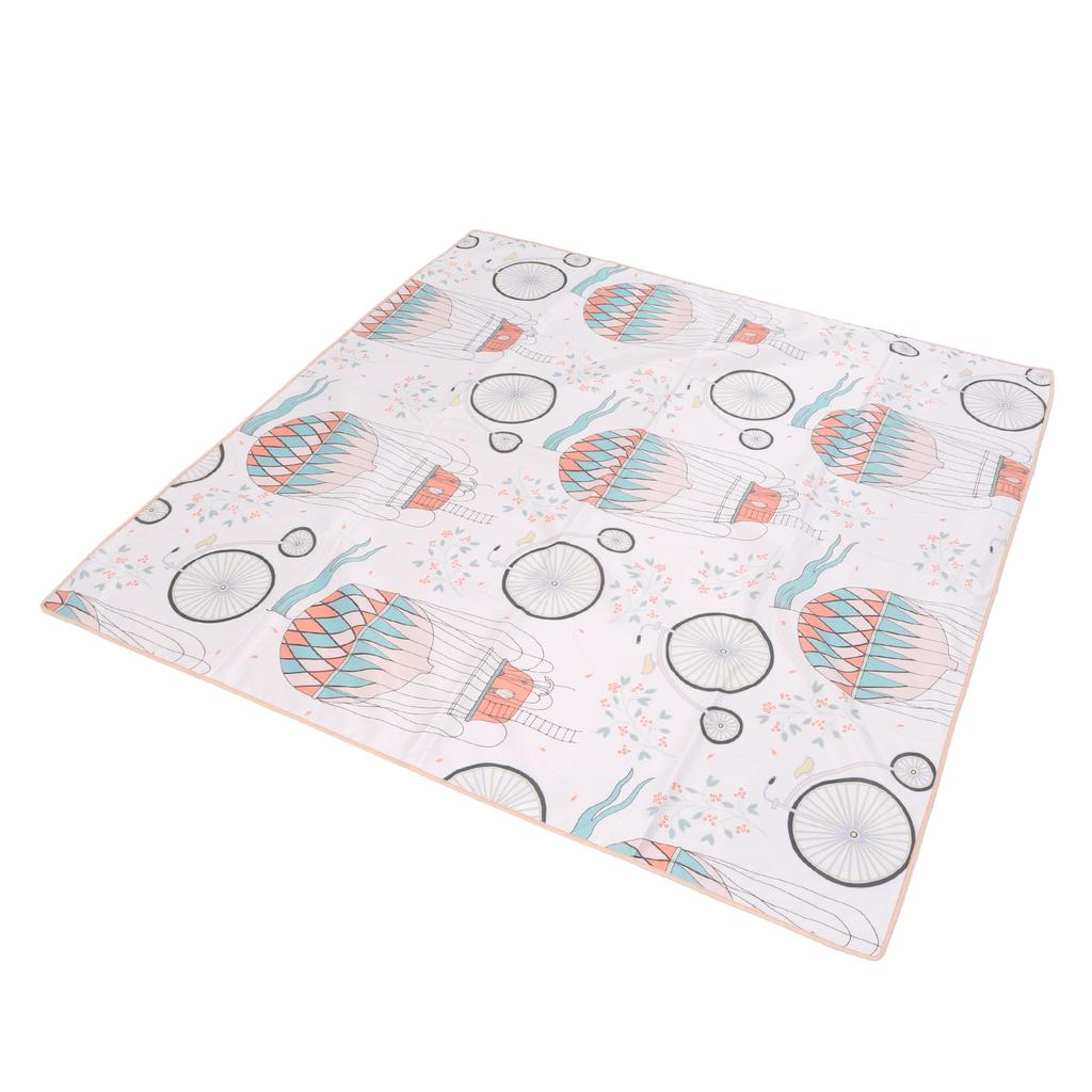Baby Highchair Floor Mat Soft Cute Pattern Waterproof Prevent Slipping Multifunctional Splat Mat