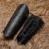 Medieval Retro Embossed Wristband Cosplay Stage Prop Knight Armguard Costume Matching Genuine Leather Embossed Arm Armor