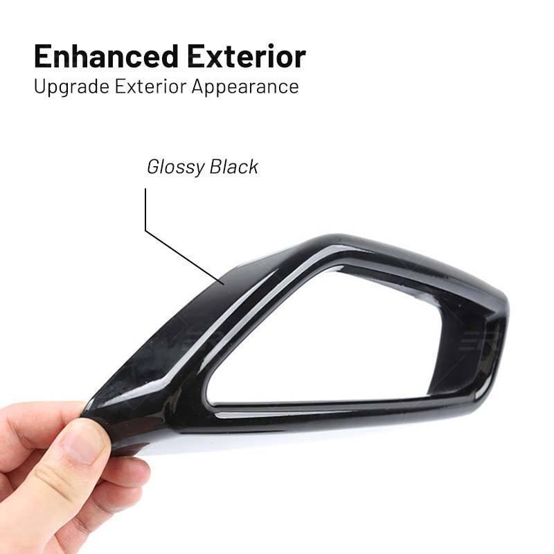 Black Stainless Steel Exhaust Tail Cover for BMW 5 Series G30/G31 (2019-2021)