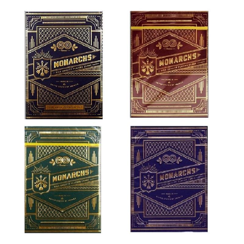 Theory11 Blue Monarch Spillekort USPCC Bicycle Monarchs Deck Kortspill Magiske triks