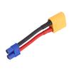 XT90 Female to EC3 Male Cable Reusable Connector Ends Safe Shell 12AWG 94mm 3.7in Length XT90 Male Plug for RC Car Model