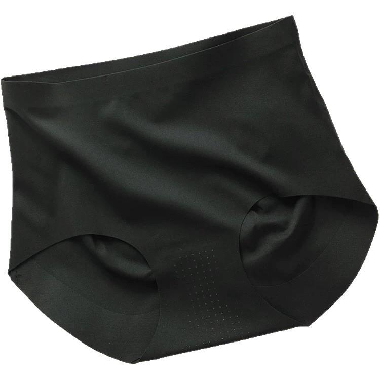 Japanese Seamless Mid-Waist Women's Breathable Underwear - No Roll Edges, Comfortable Triangle Design