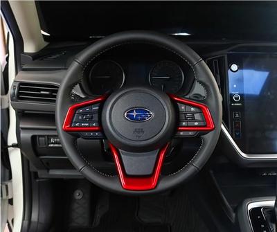 TADOKAPATU Subaru Crosstrek Impreza GU Steering Panel Steering Wheel Switch Cover Garnish Accessory Nail