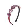 Children'S Candy Color Love Green Onion Powder Headband Cute Princess Gradual Change Rainbow Color Headband Hair Accessories 2544
