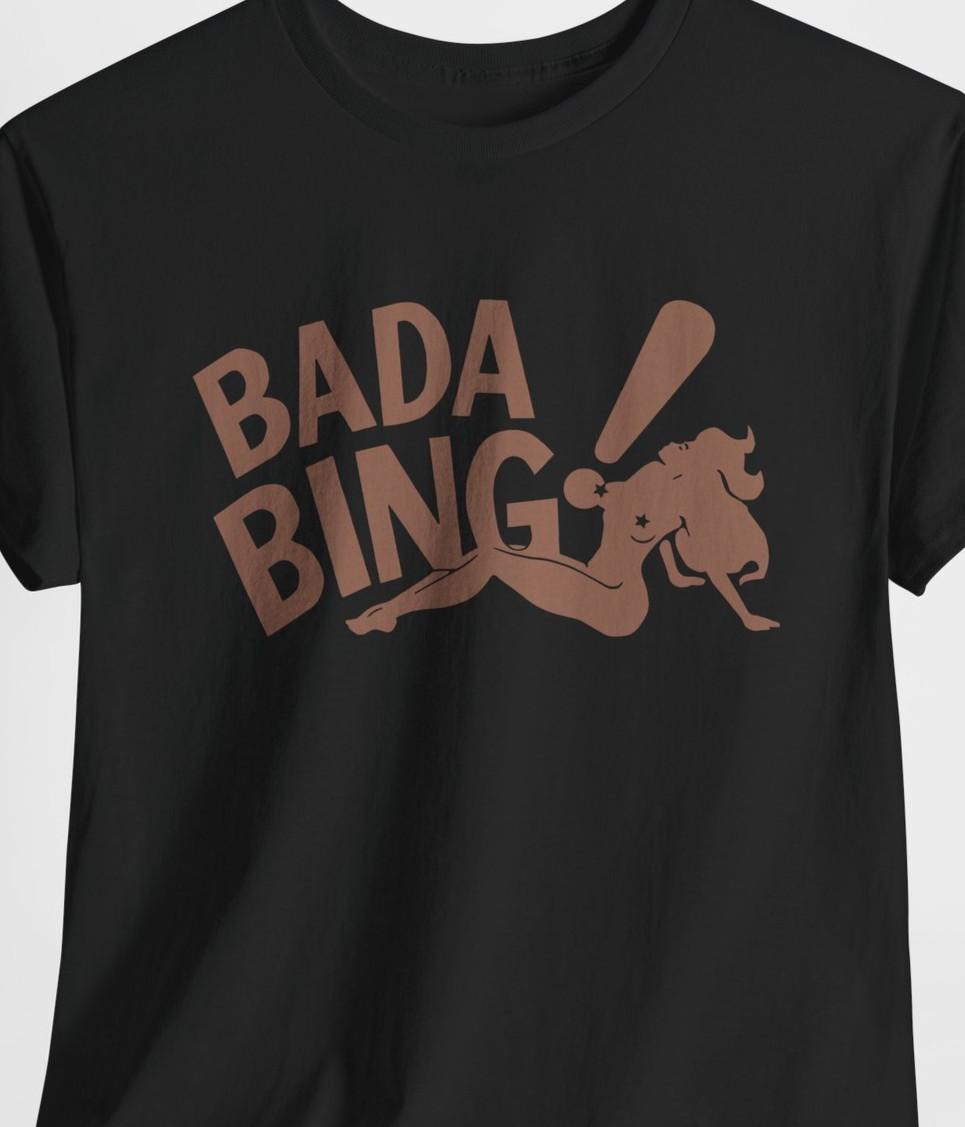 The Sopranos Bada Bing HBO tv Series Show Movie Film Lovers Fans Mafia Tee Shirt XXXL