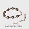 Elegant Flower Metal Waist Chain Vintage Silver Bohemian Style Waistband Alloy Body Jewelry Ethnic Style Belt Dress Accessories