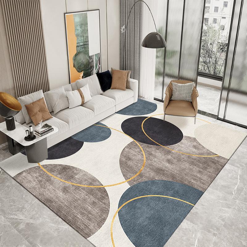 Modern Abstraction Living Room Decoration Carpet Nordic Style Rugs for Bedroom Non-slip Large Area Mat Home Washable Lounge Rug