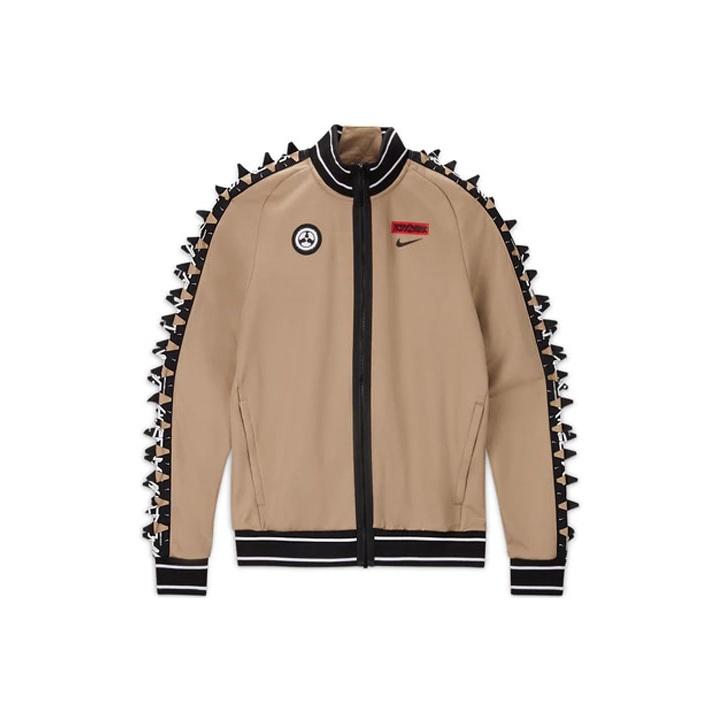 Nike X Acronym Knit Jacket Brown Men Streetwear CU0469-247