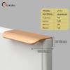Oukali Hot Sales Modern Furniture Cabinet Handle Kitchen Wardrobe Aluminum Alloy Matt Black Canceal Pull Handles