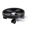 Tray with 4 Universal Wheels 360 Degree Rotation Drawer Type Drain Pan and Stepped Reservoir Design for Office Living