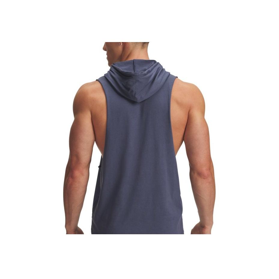 Under Armour Tréninková sportovní mikina s kapucí a kulatým výstřihem Pánské vesty 6005048-044