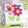 Seven Little Bees Metal Cutting Dies for Scrapbooking Embossing Stencils Card Making Craft Decor