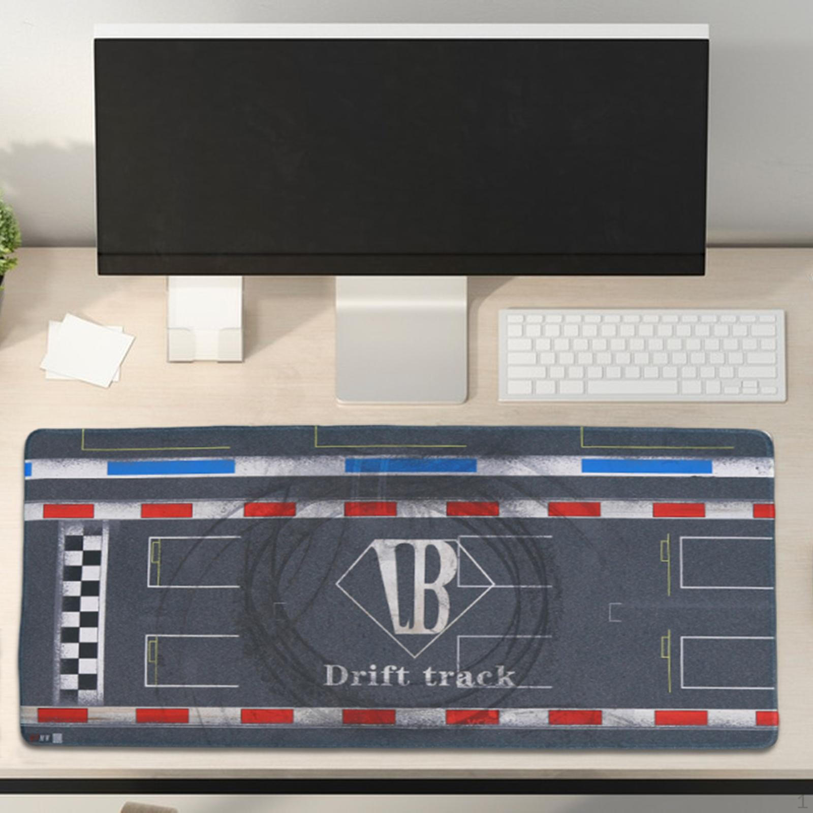 

1/64 Scale Parking Lot Pad Diorama Playmat Non Slip Desktop Diecast Car Layout Model Vehicle