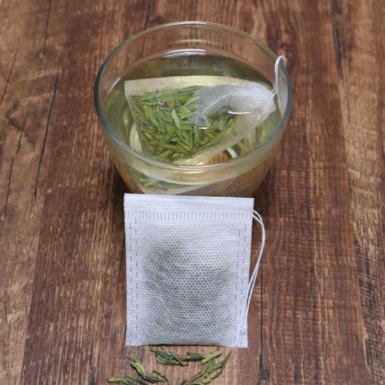 100/200Pcs Empty Scented Tea Bag with String Seal Filter Herb Spice Teabags