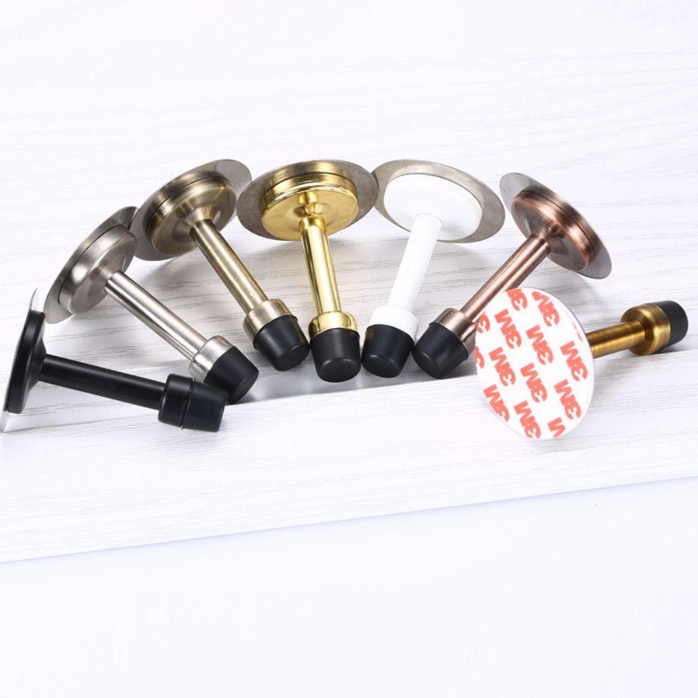 Retainer Wall Protector Wall-mounted Non-punch Anti-bump Doorstop Door Holder Door Stopper Bumper