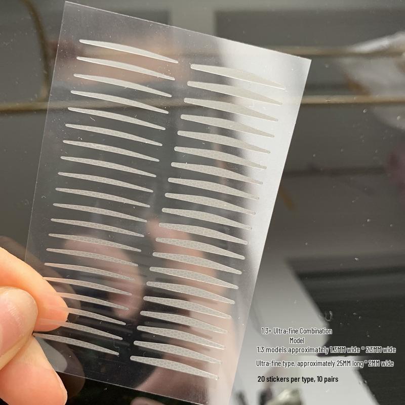 You Yi Shi Invisible Matte Eyelid Stickers - Natural Seamless Adhesive for Swollen Eyelids, Single/Double-Sided, for Beautiful Eyes.