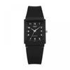 Casio Mq 27 1bdf  Mq 27 1b  Analoge Quadratische Sat Student Urethan Uhr