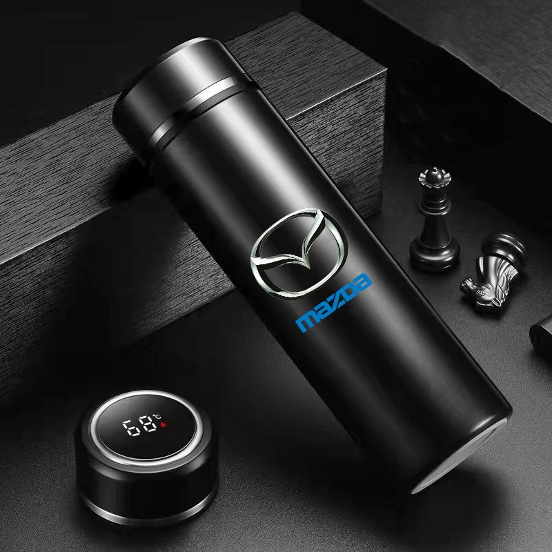 Intelligente Isolierbecher Thermos-Vakuumflasche Edelstahl-Vakuumkessel für Mazda 3 bk bl 323 Axela Atenza CX-3 CX-4 CX5