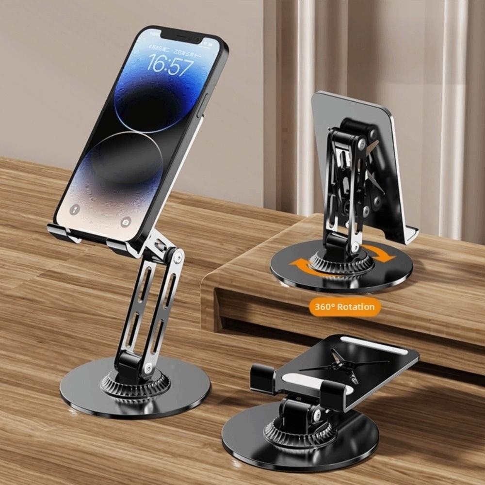 Foldable Tablet Stand 360° Rotatable Mobile Phone Bracket Desktop Phone Rack Home Office