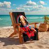 1pc Chucky3 Beach Towel, Comfortable and Thick, and Swimming/Bath/Picnic/Camping Towel, Suitable for Seaside Beaches
