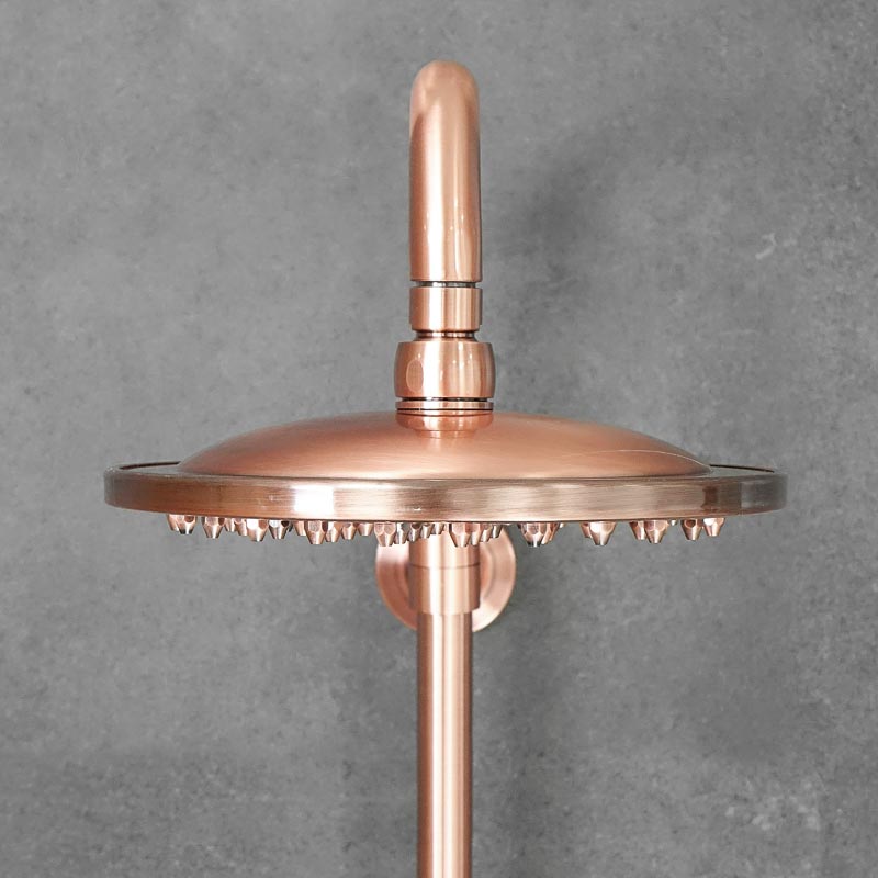 Rose gold shower head COPPER 3