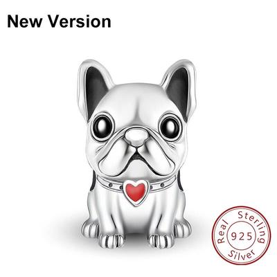 Copper Puppy Jellyfish Claw Animal Series Charms Bead Fit Diy Bracelet Bangle Making Gift Of High Quality Jewelry