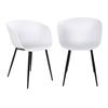 4 White Polypropylene Armchairs RODA