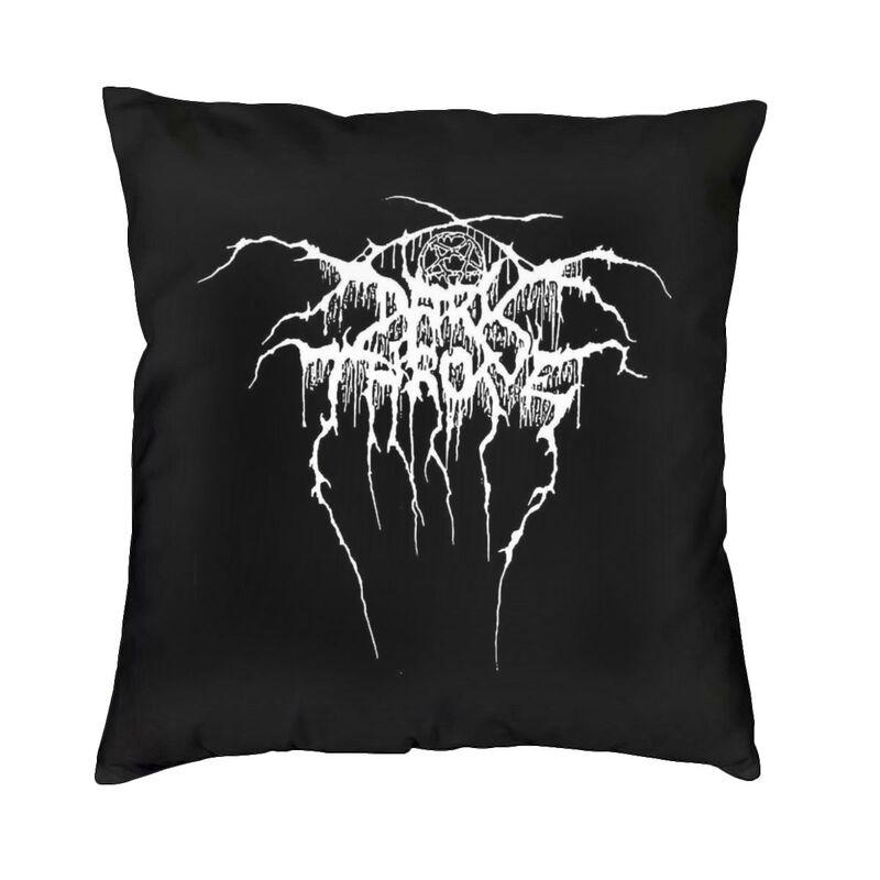 

Cool Darkthrone Bathory Red Eyes Square Throw Pillow Cover Decoration Norwegian Black Metal Band 30x30cm 12x12in