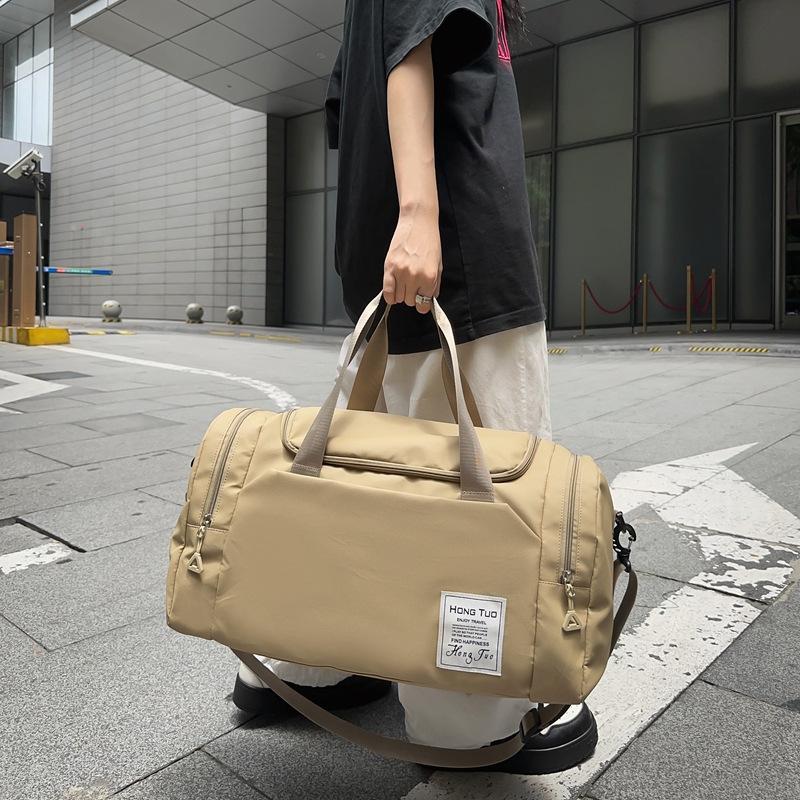 Short-distance Travel Bags and Large-capacity Hand Luggage Bags Dry and Wet Separation Sports Can Be Used To Pull Rod Fitness Bags