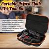 1pc Large Capacity Waterproof Tool Bag For Electricians And DIY Enthusiasts - Shockproof Oxford Cloth Carry Case For Electric Drills And Hardware
