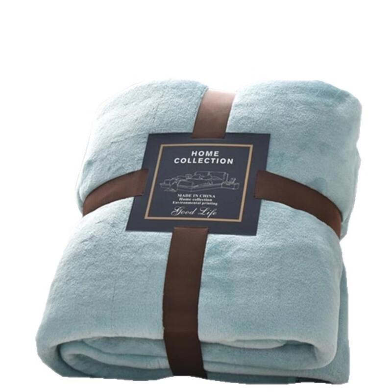OEING Coral Fleece Solid Blanket