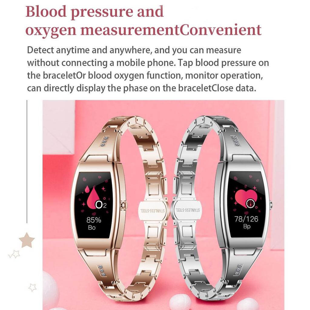 Buy MELANDA 2022 Fashion Women's Smart Watch Waterproof Lovely Bracelet  Heart Rate Monitor Sports Smartwatch For Women Ladies at affordable prices  — free shipping, real reviews with photos — Joom