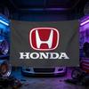 Motocicletă Pentru HONDA Steag 120g Poliester Periat Imprimare prin Sublimare Steag Durabil pentru Agățat Pentru Decor Acasă Eveniment Cadou Absolvire