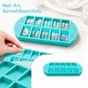 Press Nail Tray with Multiple Compartments for Sorting and Manicure Storage