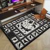 1PC Crows Raven Non-Slip Floor carpet, Office, family, bedroom, Studio - Large Area Rug,  Decorative Mat, Longlasting Material-C0433