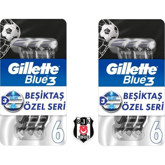 

Комплект фанатов Gillette Blue3 Beşiktaş из 6 предметов x 2 шт.