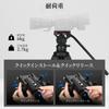 NEEWER Video Tripod Camera Tripod with Fluid Aluminum Portable Camera Tripod Stand for DSLR Compatible with Manfrotto QR Maximum Load TP73 Head,
