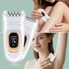 Hatteker Multifunctional Electric Epilator Women Bikini Trimmer Shaver Waterproof 2 in 1 Painless Hair Removal