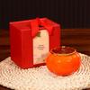 Ruyi Persimmon Ceramic Tea Can: Sealed Canister for Tea, Home Decor & Wedding Souvenir