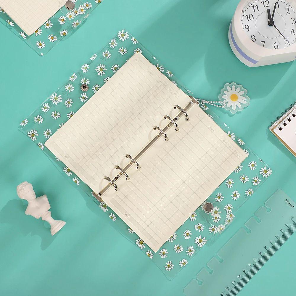 Pořadač Soft Shell Kawaii Little Daisy Pořadač na spisy Literární pořadač Daisy Pořadač na zápisníky