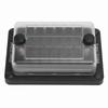12 Way Fuse Block Waterproof ATO ATC Fuse Box LED Indicator for Car Marine Boat RV Truck