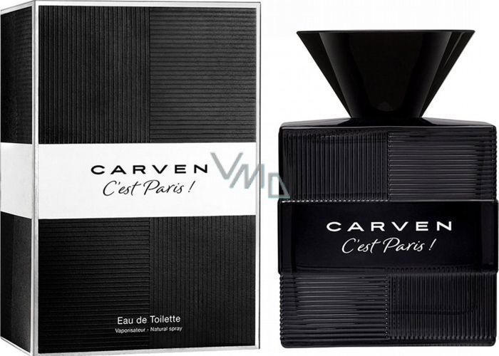 Eau De Toilette - CARVEN - Carven C'est Paris ! - 50 ML - Perfume for Men - Violet Leaf and Hazelnut