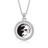 In-Stock Aromatherapy Hollow Diamond Pendant Necklace