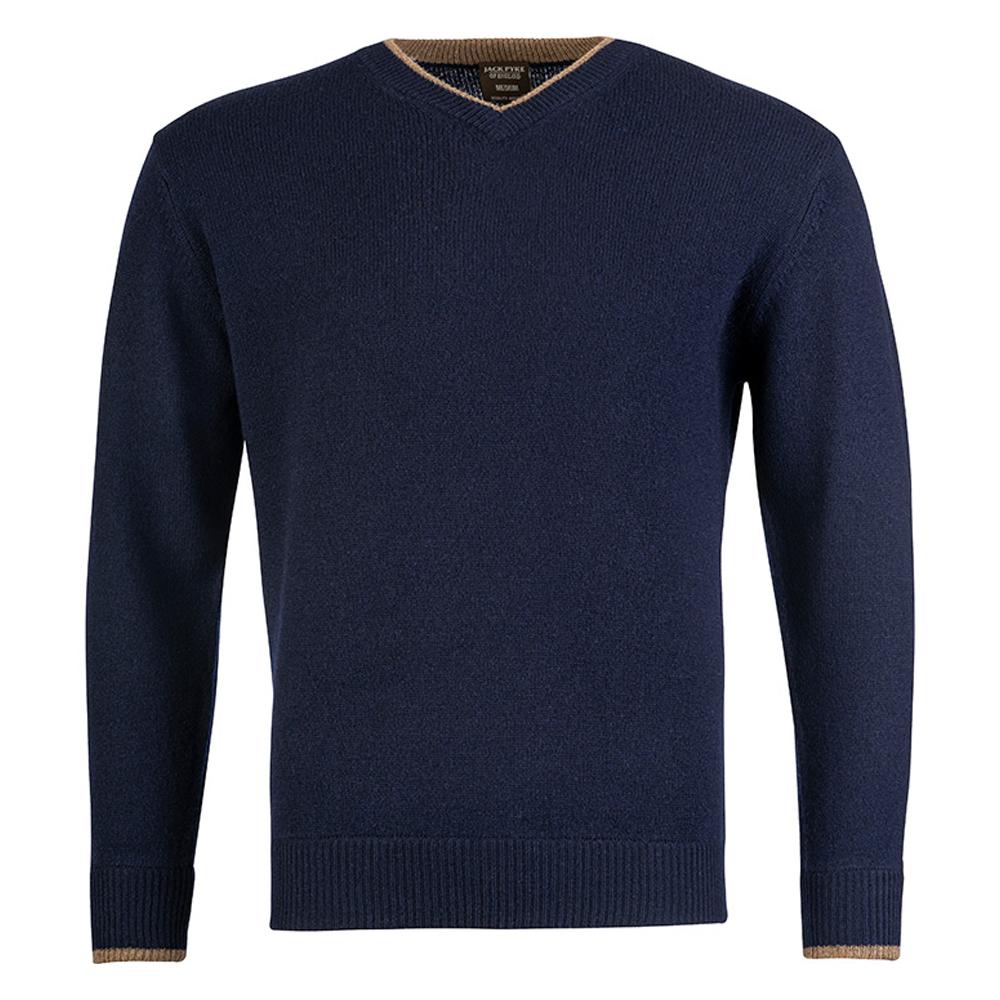 Jack Pyke Mens Ashcombe Lambswool V Neck Pullover