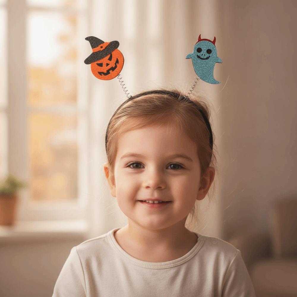 Pumpkin Halloween Party Hair Hoop Spider Ghost Ghost Festival Headpiece  Cosplay Events