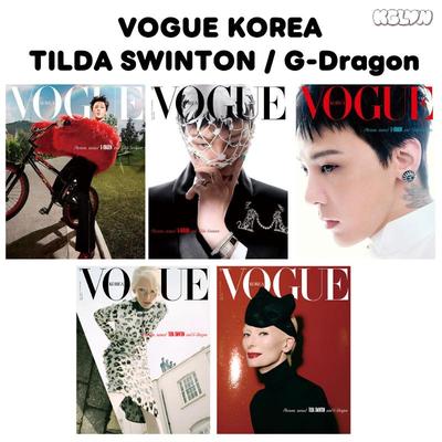 [VOORBESTELLING] G-Dragon TILDA SWINTON VOGUE Korea Juni 2026 Tijdschrift Cover Selectie