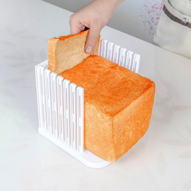 Toast Bread Slicer Stand Foldable Toast Loaf Slicing Machine Multifunctional Bread Cutting Guide Tool For Homemade Bread