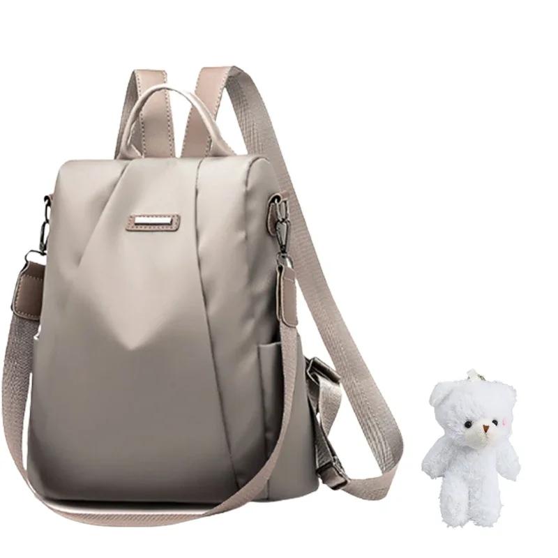 Moda Anti-roubo Mochila Mulheres Casual Impermeável Mochilas Escolares para Adolescente Multi-Função Bolsa de Ombro Mochila de Viagem